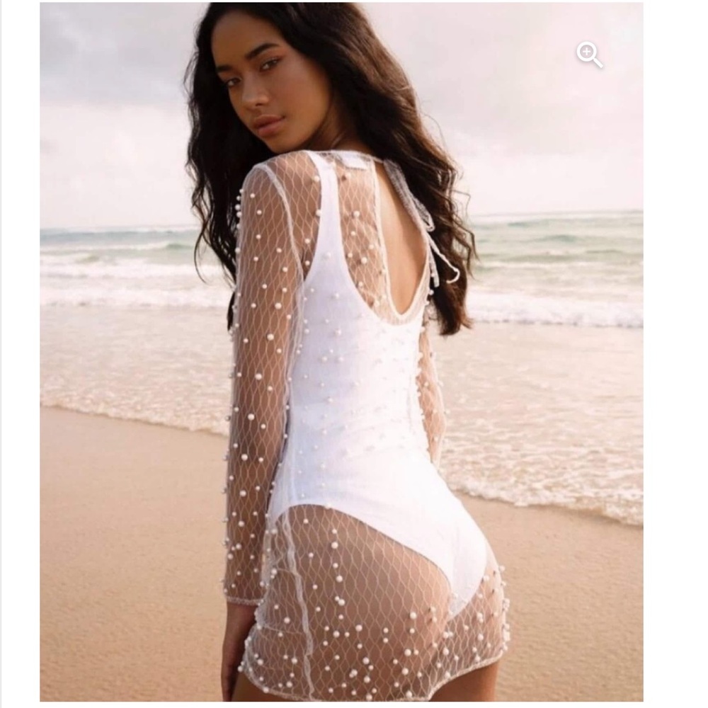 Ezili Swim Pearl Cover Up NWT